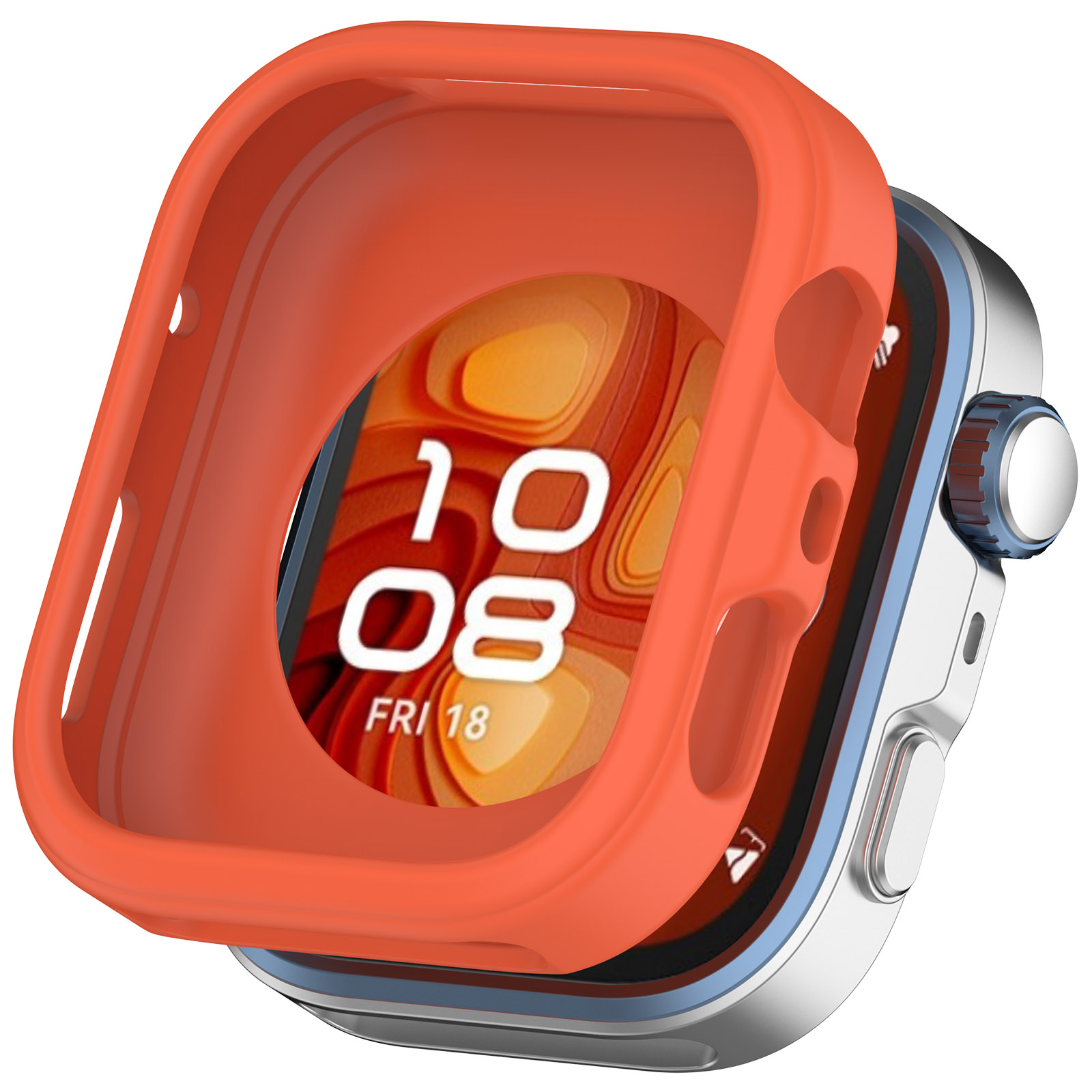 Smartwatch Watch Accessories For Women - Coque en silicone souple pour montre