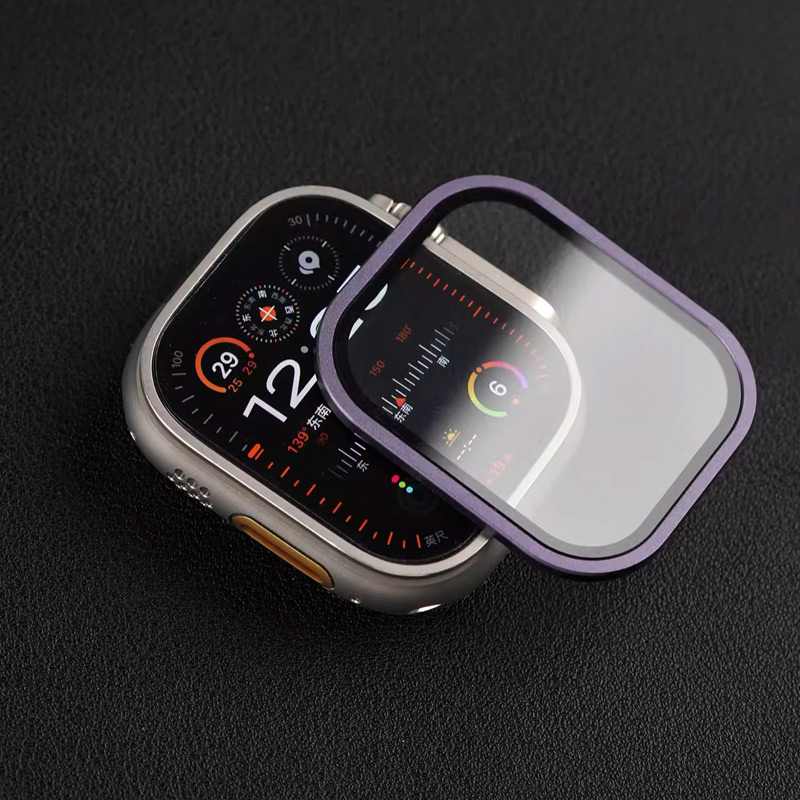 Smartwatch Watch Accessories - Verre trempé pour Apple Watch Ultra
