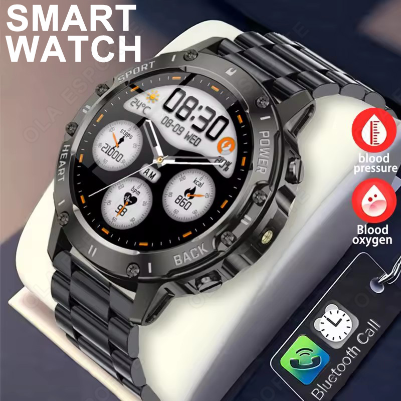 Smartwatch X12 - Montre connectée militaire d'extérieur HW12 avec