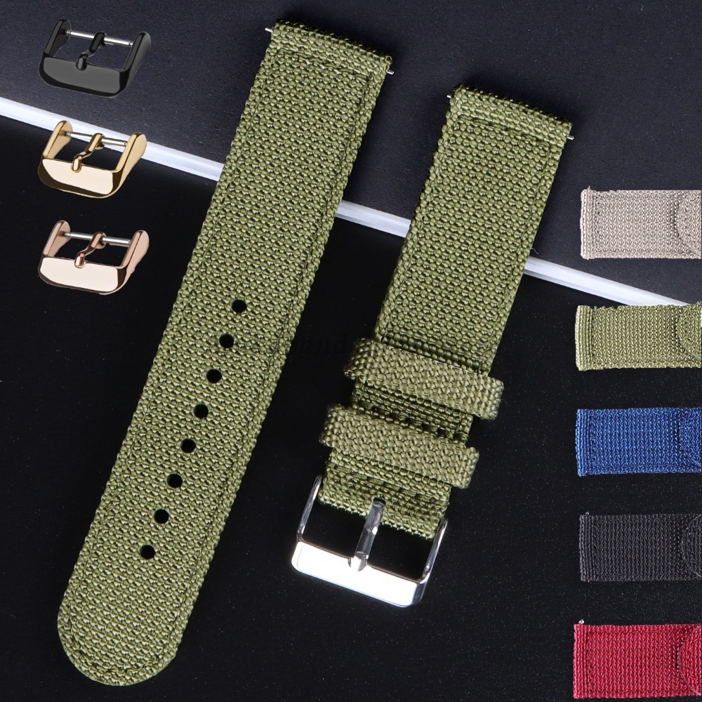Nylon Nato Strap - Bracelet de montre en toile de