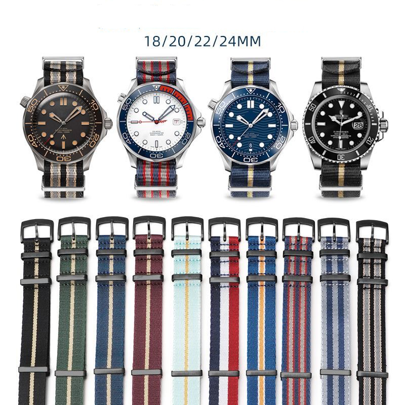 Nylon Nato Strap - Bracelet de montre en Nylon supérieur