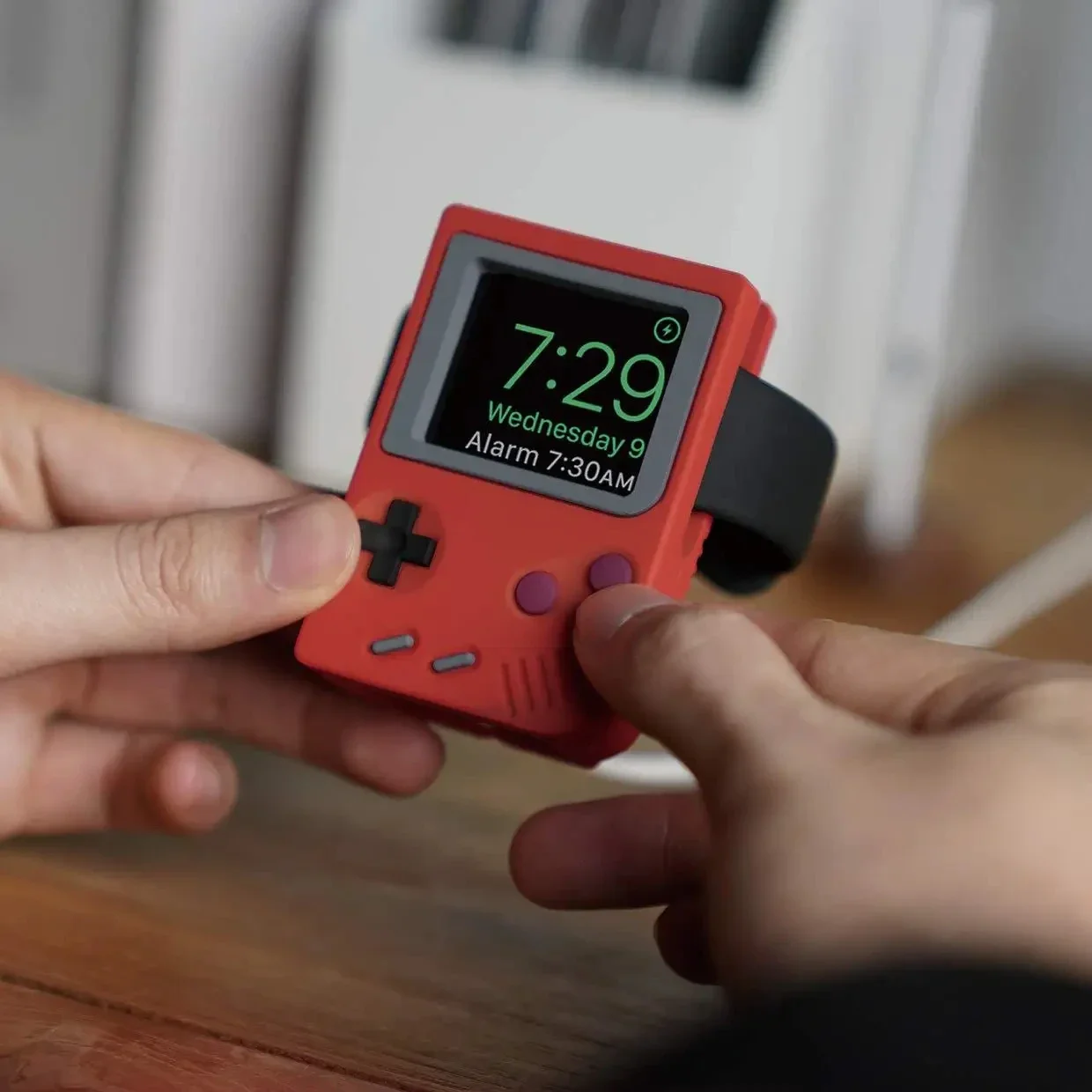 Watch Charging Dock - Support en silicone pour chargeur Apple