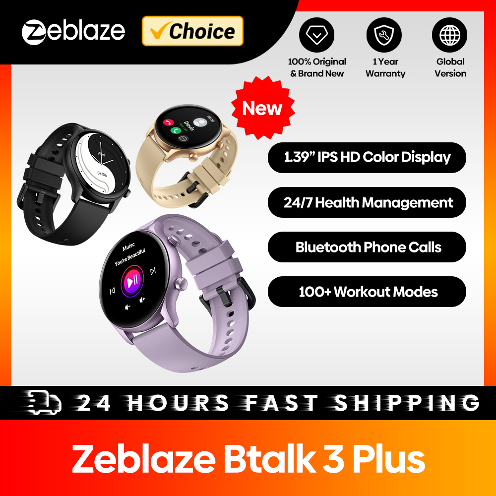 Smartwatch X12 - Zeblaze-Montre intelligente Banti3 Plus pour hommes