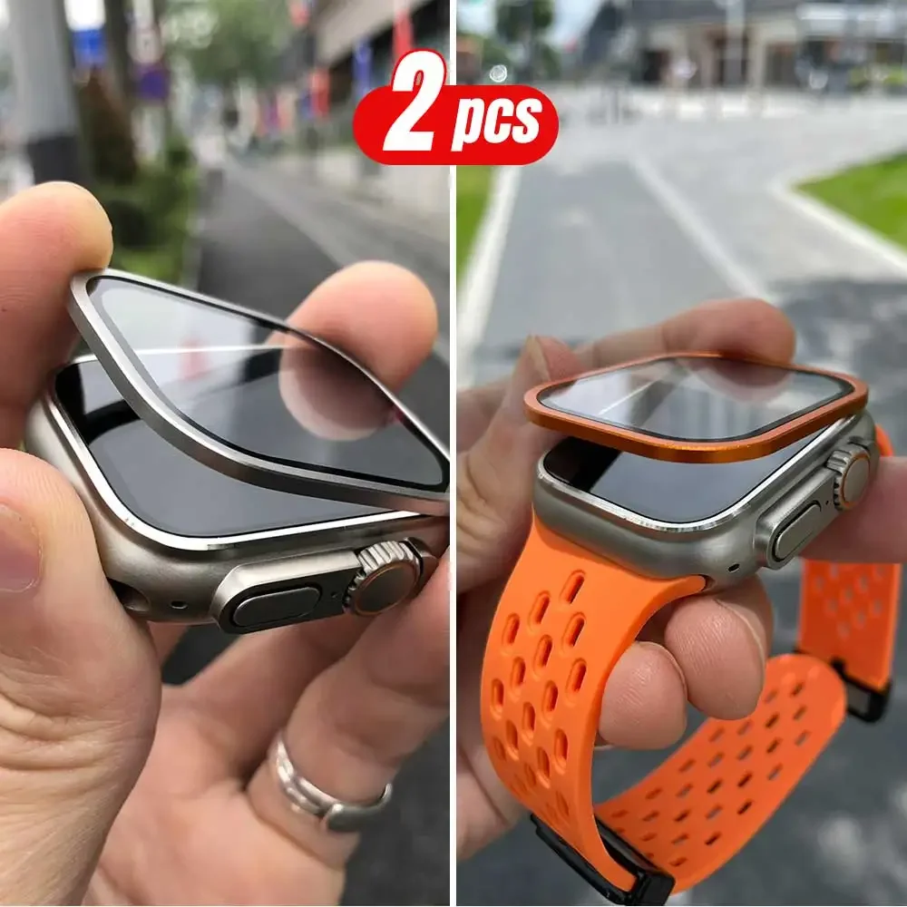 Cadre métallique en titane pou - Smartwatch Watch Accessories For Women avis et prix