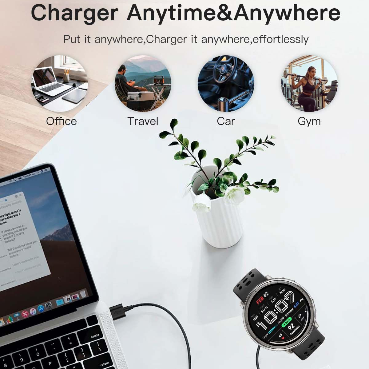 Base de chargement pour montre - Amazfit Smartwatch Accessories avis et prix