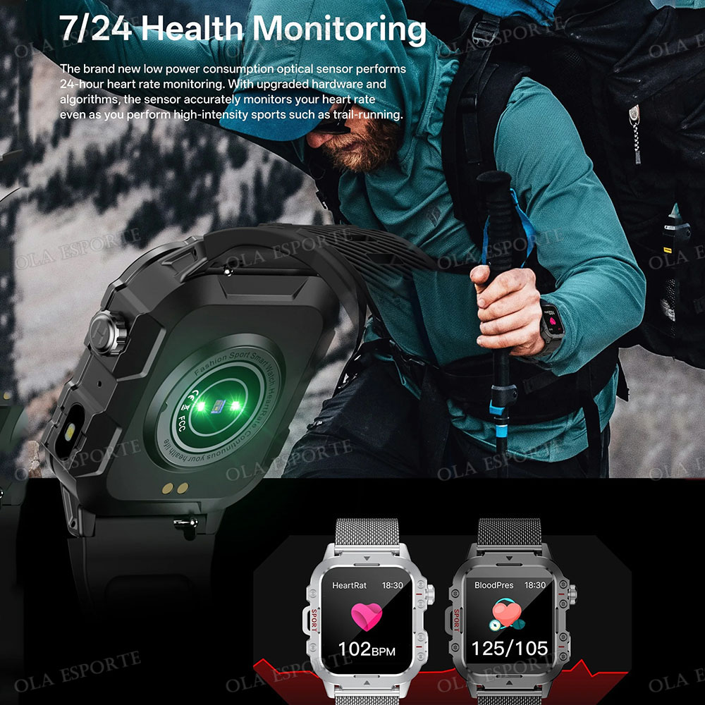 Montre Intelligente Militaire  - Smartwatch X12 avis et prix