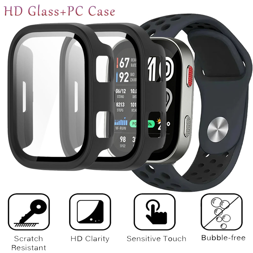 Étui en verre HD + PC rigide p - Amazfit Smartwatch Accessories avis et prix