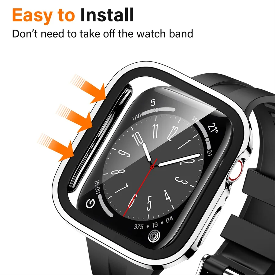 Verre + couvercle pour boîtier - Smartwatch Watch Accessories For Women avis et prix