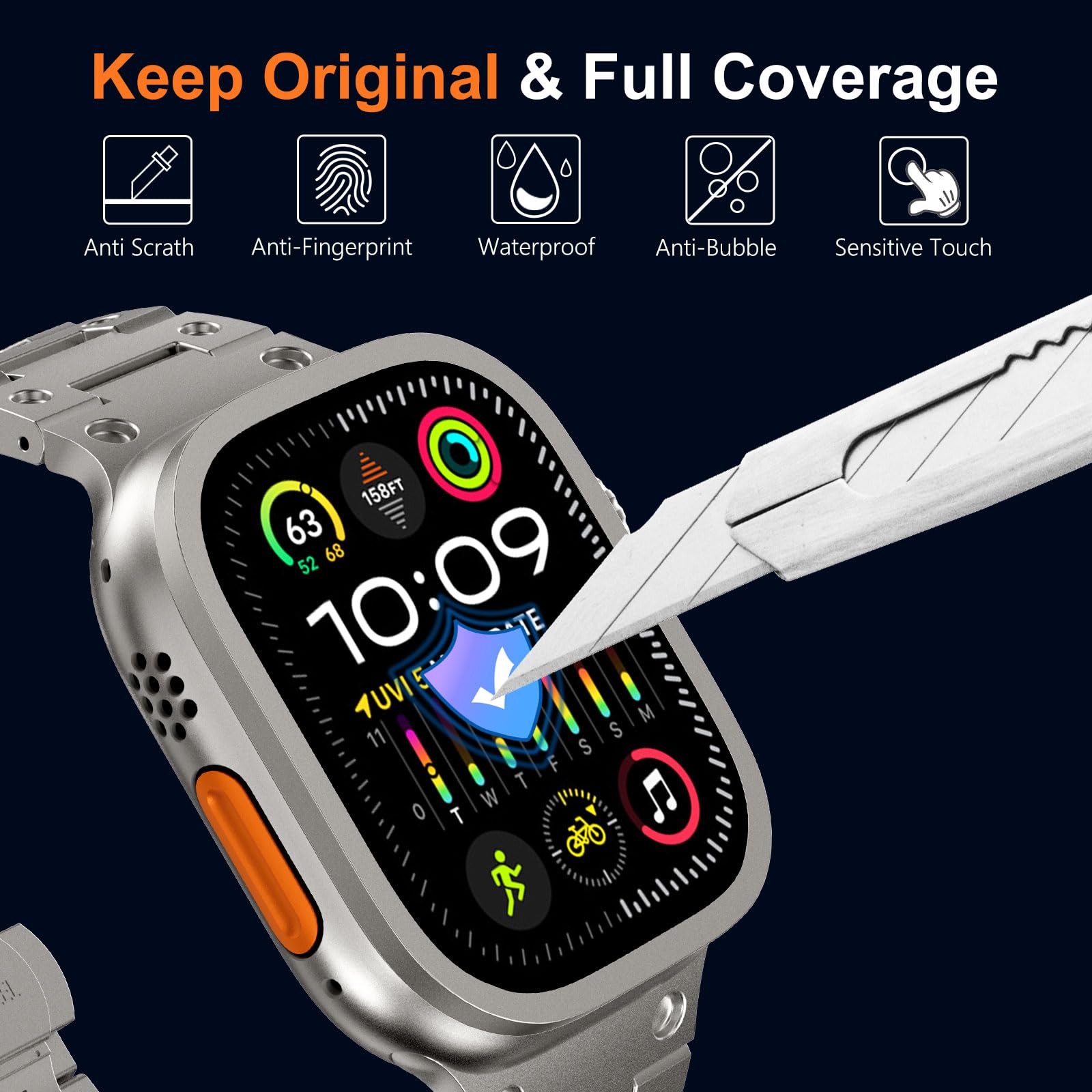 Verre trempé pour Apple Watch  - Smartwatch Watch Accessories avis et prix