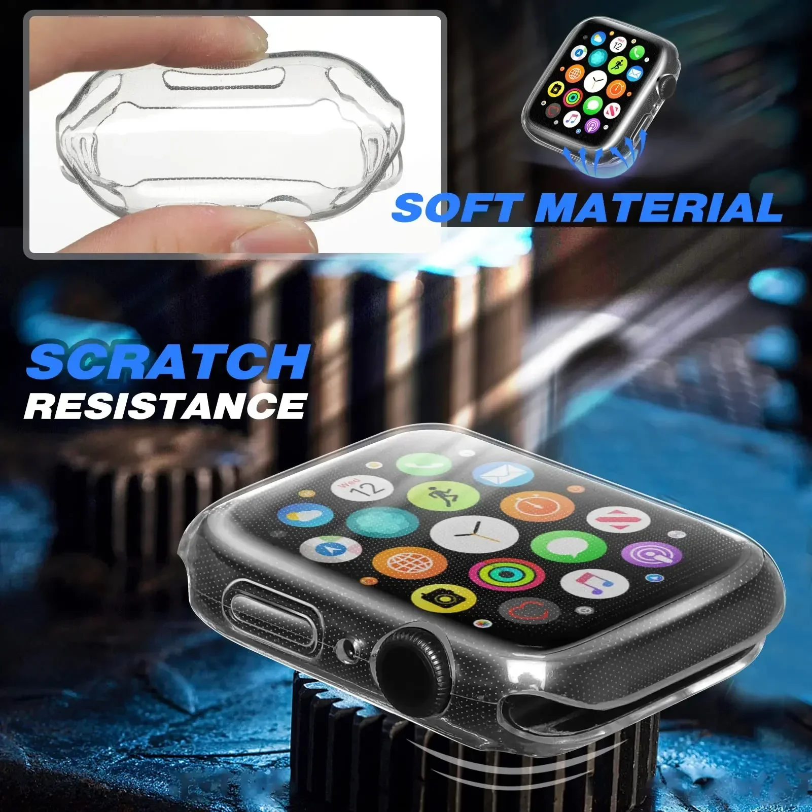 Housse pour Apple Watch, 44mm  - Smartwatch Watch Accessories For Women avis et prix