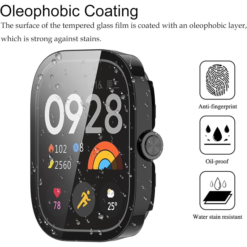 Verre trempé + étui pour Xiaom - Smartwatch Watch Accessories For Women avis et prix
