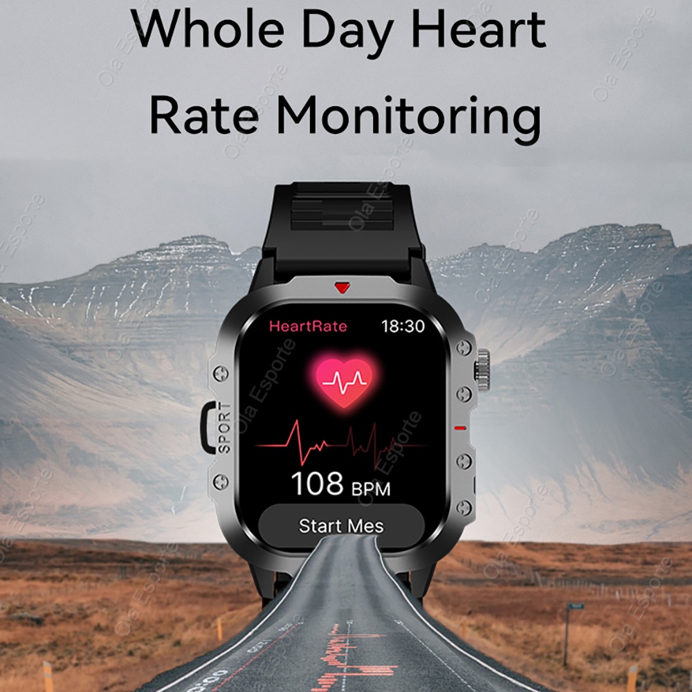 Montre connectée militaire d'e - Smartwatch X12 avis et prix
