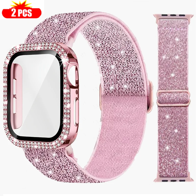 Bracelet + étui pour Apple Wat - Smartwatch Watch Accessories For Women avis et prix