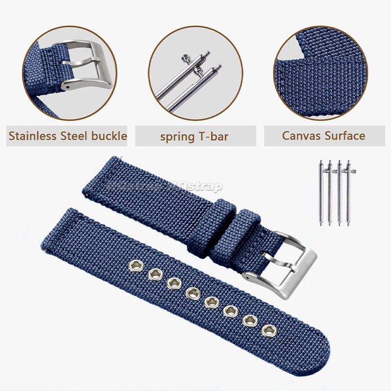 Bracelet en Nylon 18mm 20mm 22 - Nylon Nato Strap avis et prix