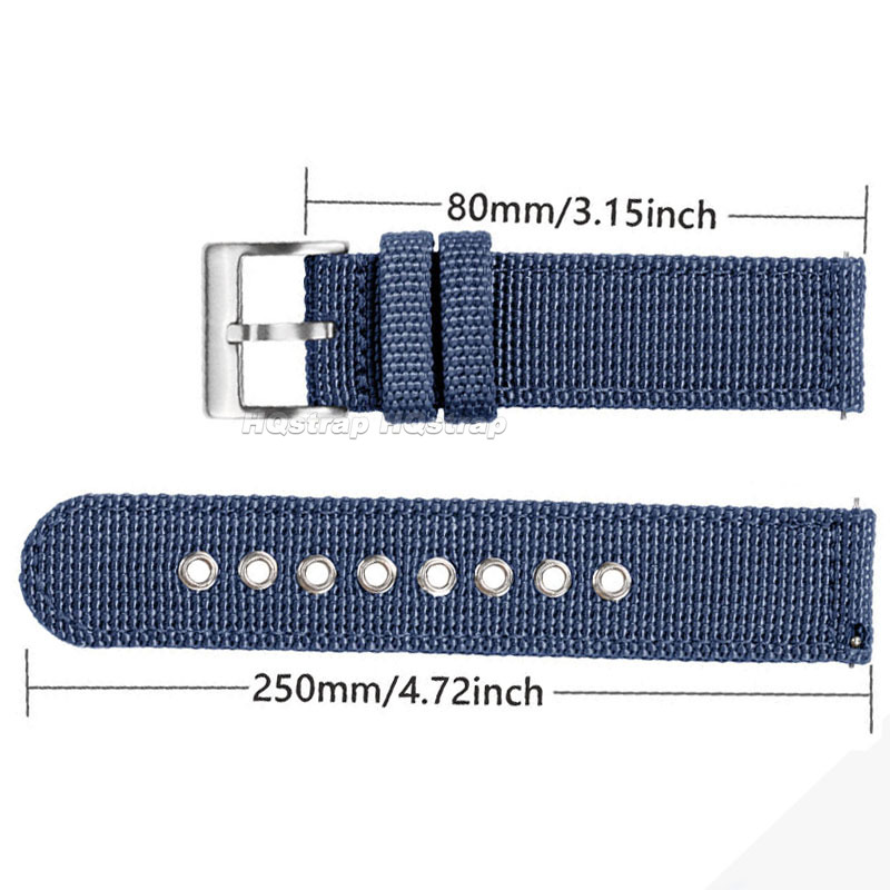 Bracelet en Nylon 18mm 20mm 22 - Nylon Nato Strap avis et prix