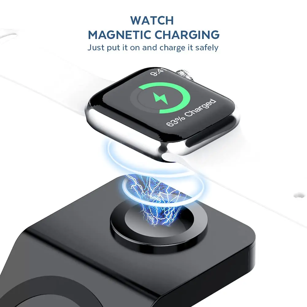 Support de chargeur sans fil 3 - Smartwatch Ac avis et prix