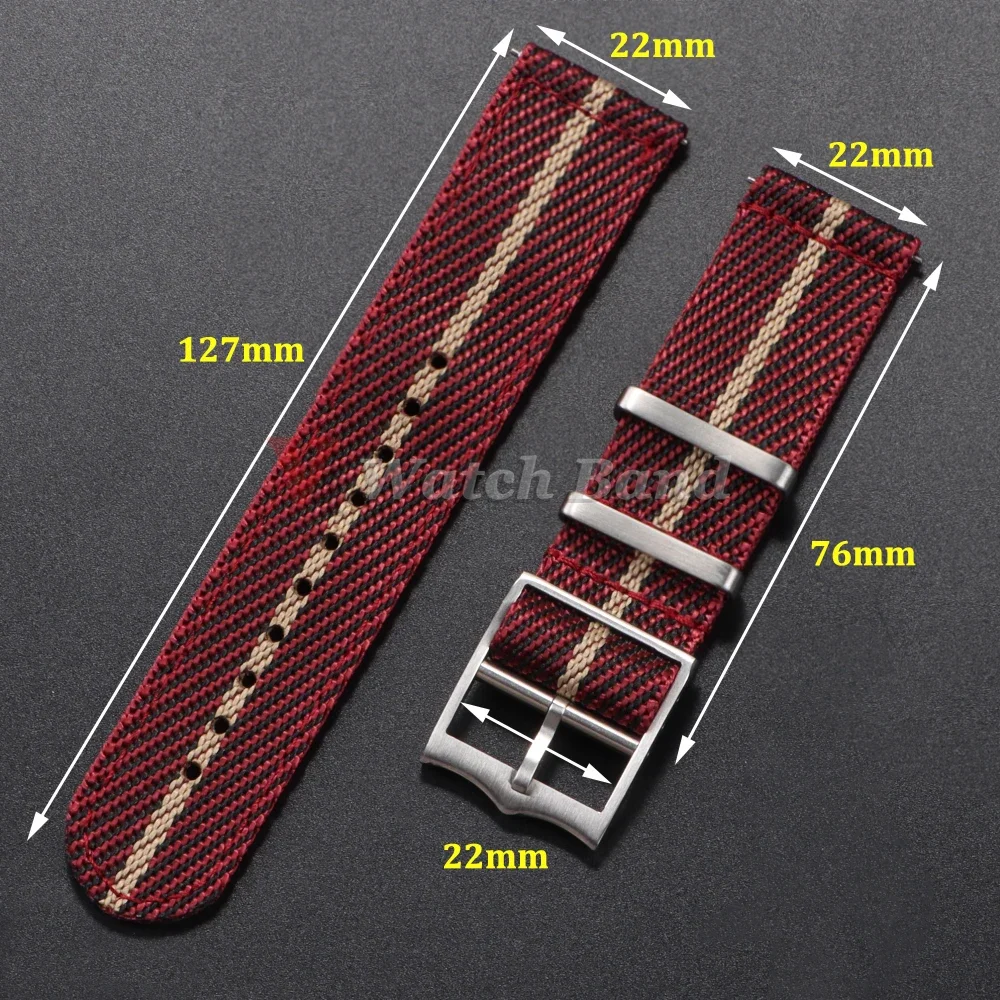 20 22mm Bracelet en Nylon pour - Nylon Nato Strap avis et prix