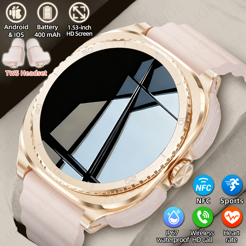 Montre connectée LIGE 2-en-1 a - Smartwatch Headset avis et prix