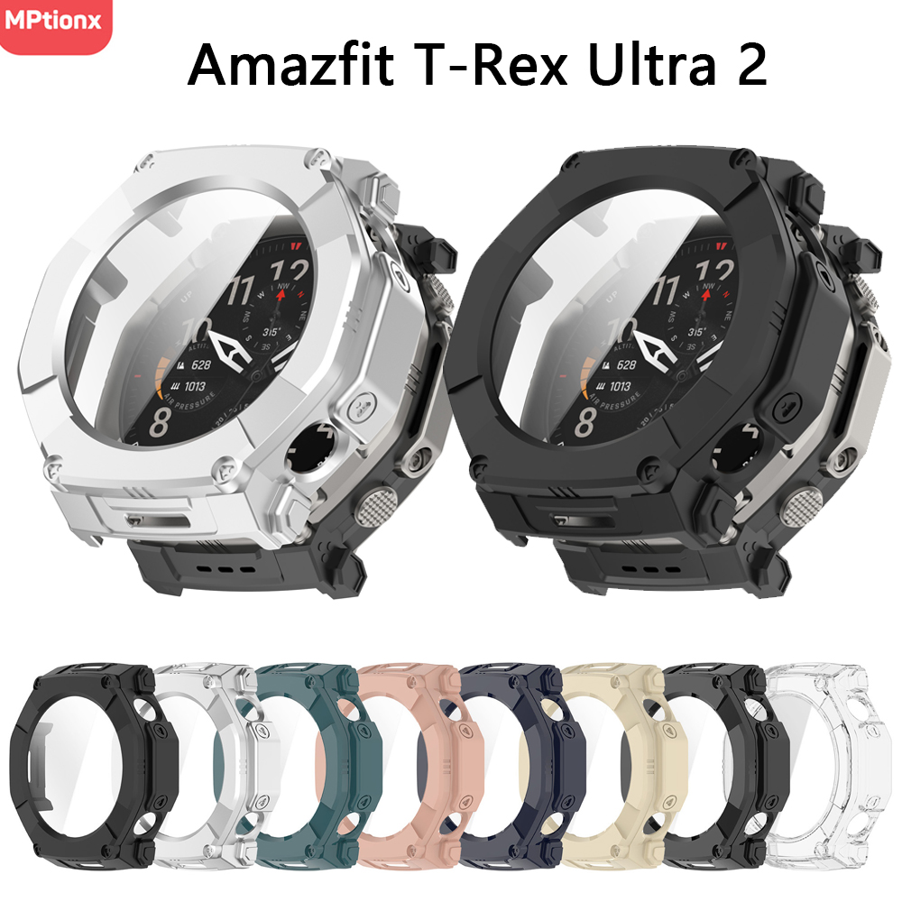 Coque de protection en verre p - Amazfit Smartwatch Accessories avis et prix
