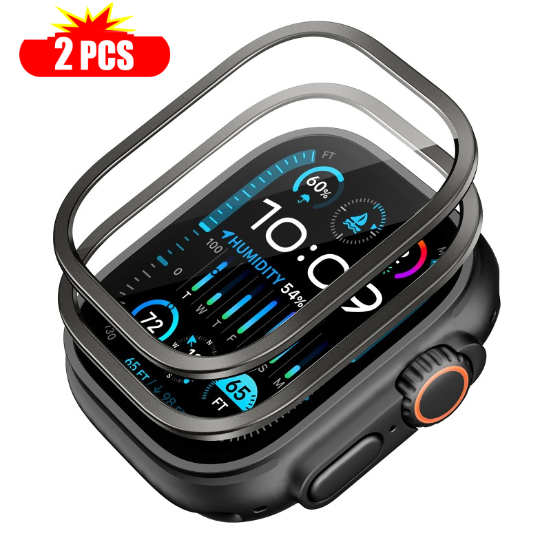 2 pièces verre trempé pour App - Smartwatch Watch Accessories For Women avis et prix